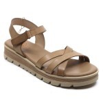 Porronet sandaal naturel leder 7030